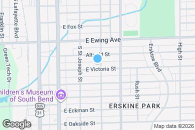 Map image of the property - 237 E Victoria St