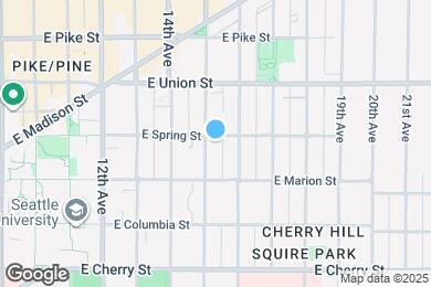 Map image of the property - 1501 E Spring St