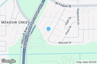 Map image of the property - 15915 Rosebriar Dr