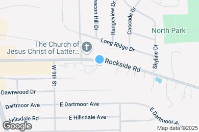 Map image of the property - 5845 Crescent Ridge Dr