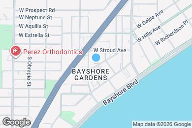 Map image of the property - 2405 W Texas Ave