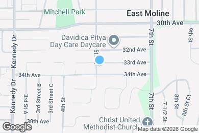 Map image of the property - 3340 5th St