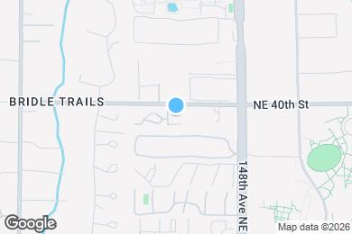 Map image of the property - 14547 NE 40th St