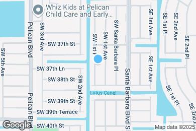 Map image of the property - 3729 SW 1st Pl