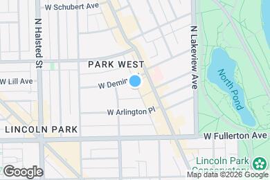 Map image of the property - 525 W Deming Pl