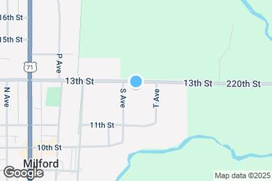 Map image of the property - 1206 S Ave