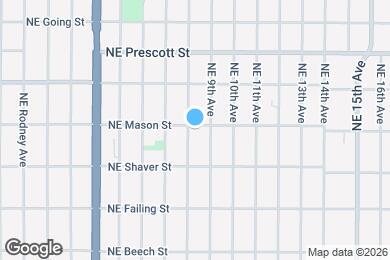 Map image of the property - 4070 NE 8th Ave