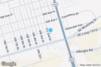 Map image of the property - 1103 SW 2nd St