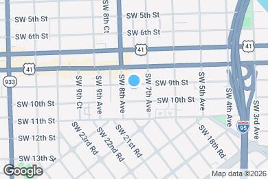 Map image of the property - 740 SW 9th St