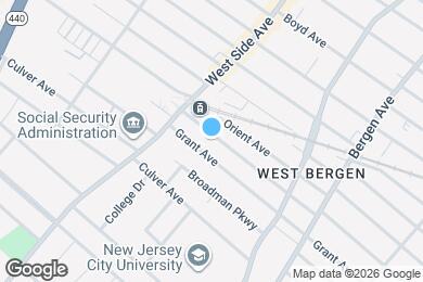 Map image of the property - 335 Claremont Ave