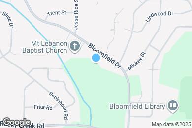 Map image of the property - 3917 Bloomfield Dr
