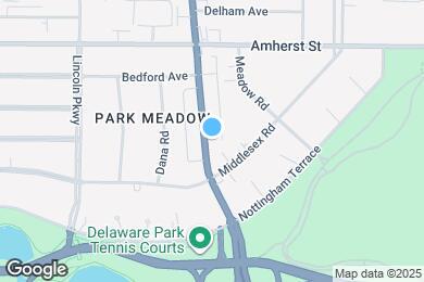 Map image of the property - Delaware Park Apartments