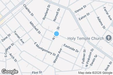 Map image of the property - 164 N Clark St