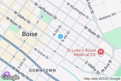 Map image of the property - 203 N 4th St