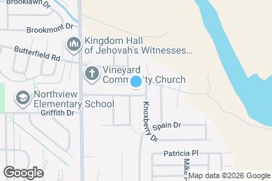 Map image of the property - 225 Parker Dr