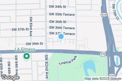 Map image of the property - 3820 SW 79th Ave