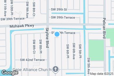 Map image of the property - 4031 SW 7th Pl