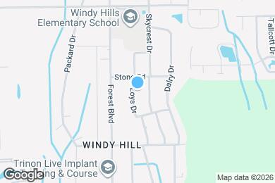 Map image of the property - 4025 Loys Dr