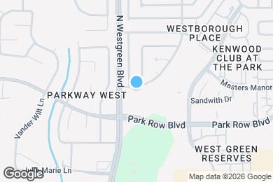 Map image of the property - 1618 Westfork Dr