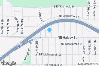 Map image of the property - 1559 NE 72nd Ave