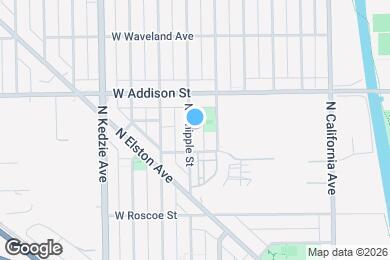 Map image of the property - 3523 N Whipple St