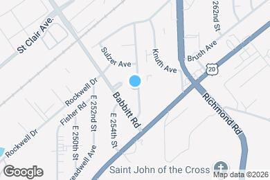 Map image of the property - 1550 E 256th St