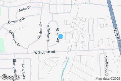 Map image of the property - 1493 Sanner Drive