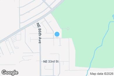 Map image of the property - 8421 NE 36th St