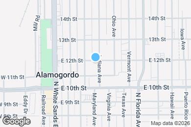 Map image of the property - 1117 Indiana Ave