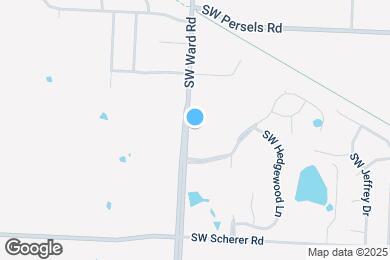 Map image of the property - 1438 SW Winthrop Dr
