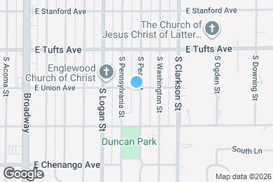 Map image of the property - 4701 S Pearl St