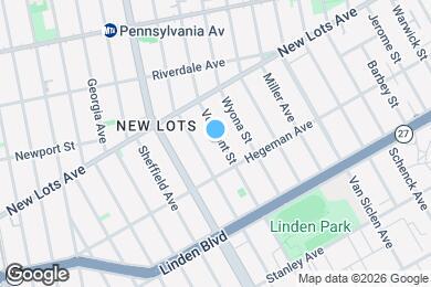 Map image of the property - 738 Vermont St