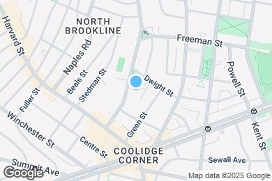 Map image of the property - 61 Babcock St