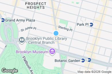 Map image of the property - Washington Avenue