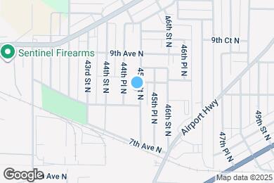 Map image of the property - 814 45th St Ensley