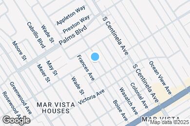 Map image of the property - 3601 Wasatch Ave