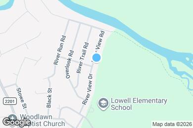 Map image of the property - 544 River View Dr