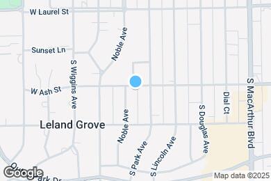 Map image of the property - 1420 W Ash St