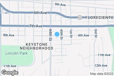 Map image of the property - 4420 8th Ave