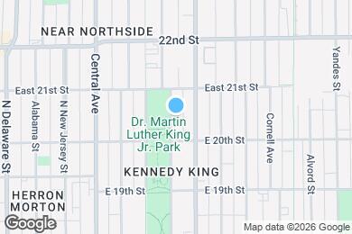 Map image of the property - 2031 Broadway St