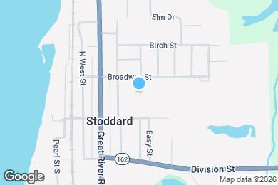 Map image of the property - 109 N Oak St