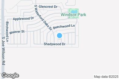 Map image of the property - 317 Sweetgum Dr