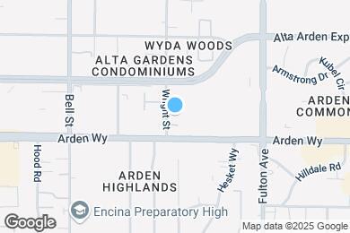 Map image of the property - 1724 Wright St