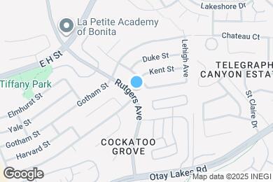 Map image of the property - 895 Rutgers Ave