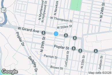 Map image of the property - 2747 Harper St