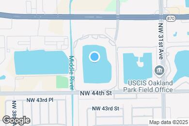 Map image of the property - 3421 NW 44th St
