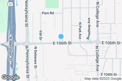Map image of the property - 10600 Central Ave