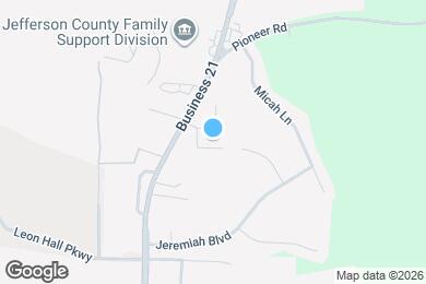 Map image of the property - 453 Cedarview Ct