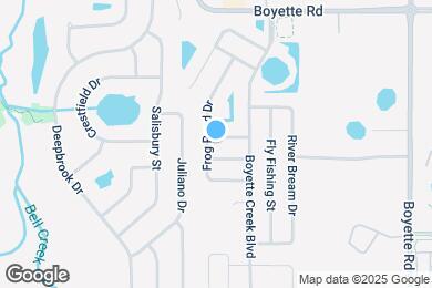Map image of the property - 13503 Red Ear Ct