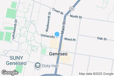 Map image of the property - 1 University Dr